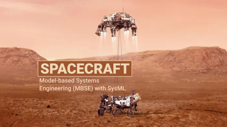 Spacecraft Model-based Systems Engineering (MBSE) with SysML